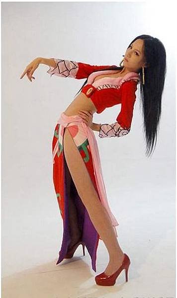 林采緹爆乳Cosplay海賊王蛇姬