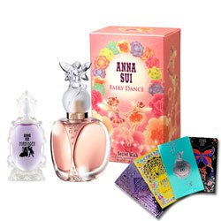 【網路最夯】ANNA SUI 漫舞精靈淡香水50ML送紫鏡魔鑰4ml(贈安娜蘇隨機針管*1)