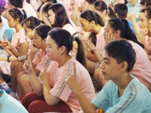 新竹育賢國中晨光「品格教育」時間紀實