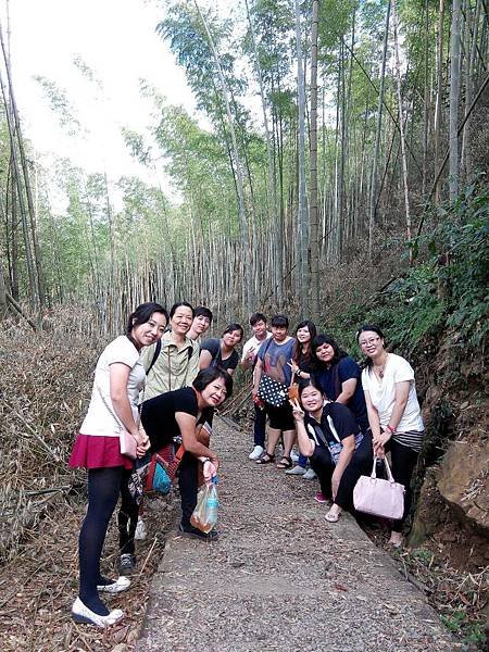 第二天-頂湖登山步道合影2