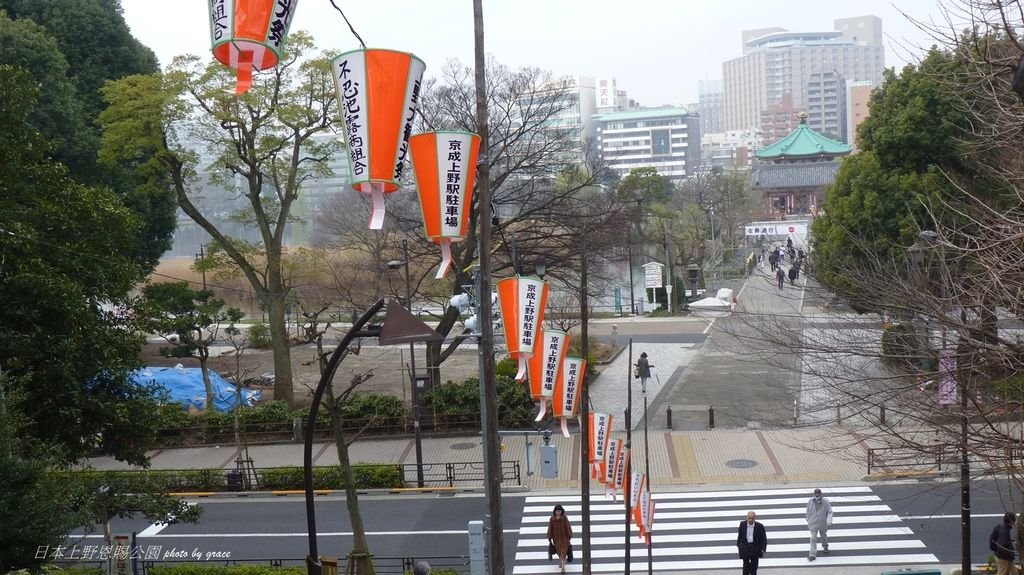 上野恩賜公園再度遇見美麗的櫻花