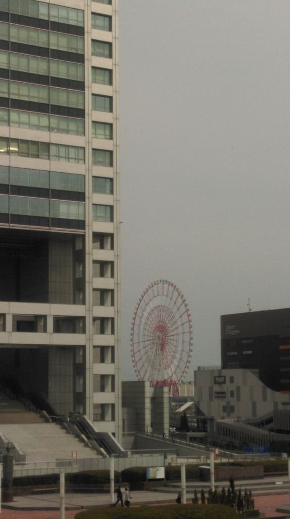 日本東京台場,我看到自由女神了....