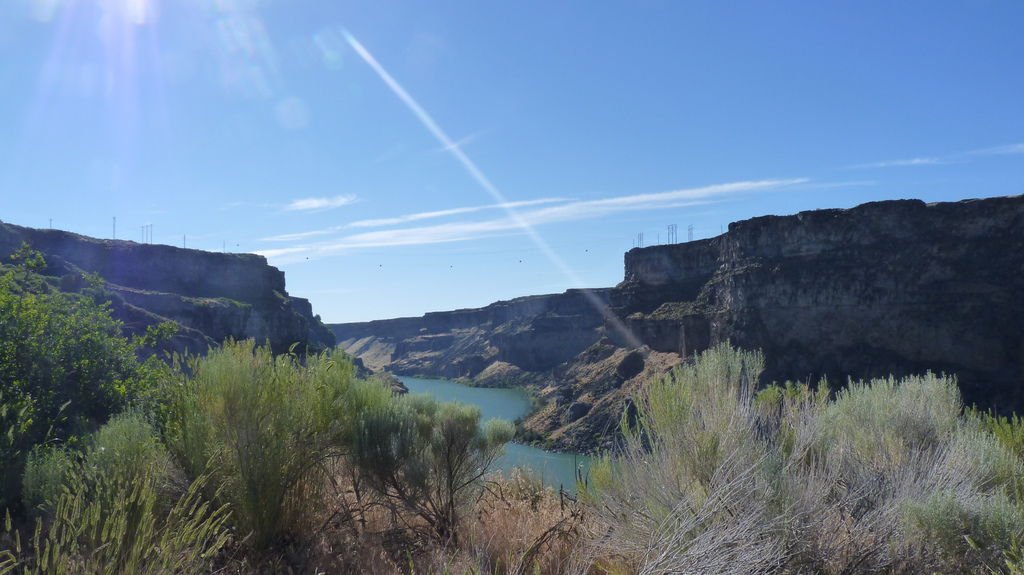 另人驚豔的肖松妮瀑布 Shoshone Falls