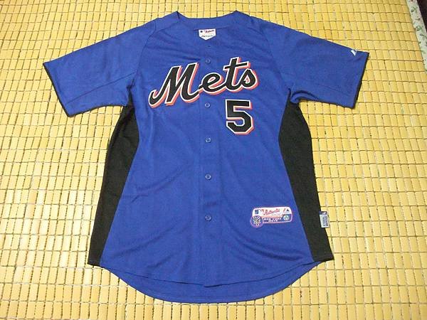 New York Mets 2011 Cool Base BP Jersey--正面