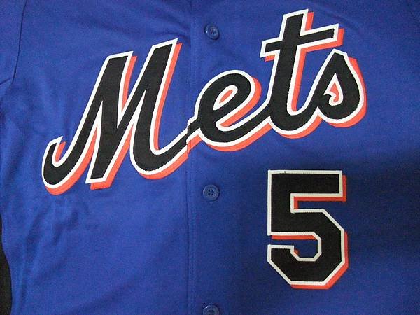 New York Mets 2011 Cool Base BP Jersey--胸前