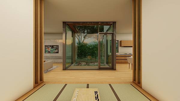 重劃土地規劃小面寬日式度假風住宅