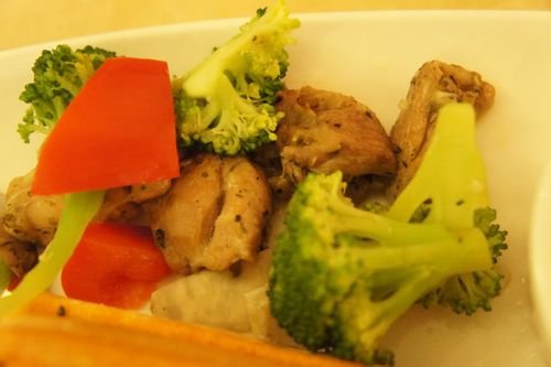 香料嫩煎雞腿肉