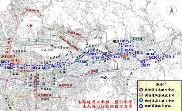 規劃中的民生汐止線