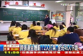 2人打架　全班48人下跪.jpg