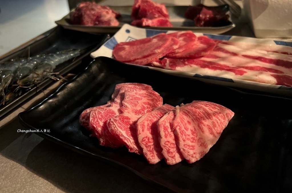 台北市大安區美食燒肉，火之舞蓁品燒，這才叫「和牛放題」 !