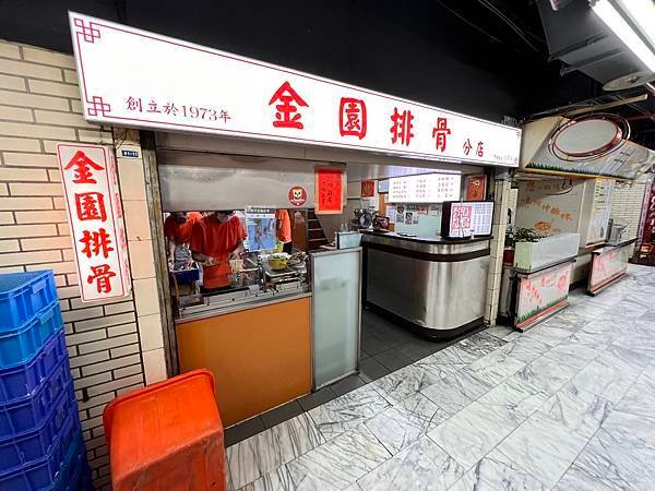 台北市萬華區美食，金園排骨飯萬年店，西門町必吃，老店魅力不墜