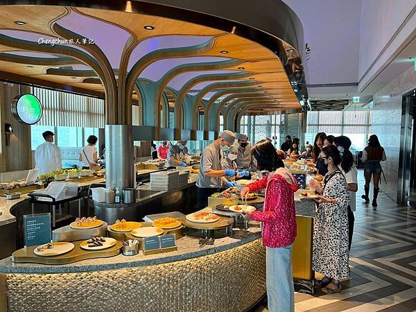 台北市高空景觀吃到飽buffet【INPARADISE 饗饗