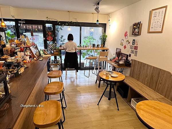 新北市永和【K珈琲小売所】巷弄裡一方靜謐 | 咖啡甜點初訪隨