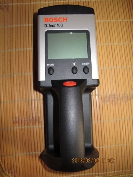 工具出租 - 德國 BOSCH 牆體管路探測儀 - D-TECT 100