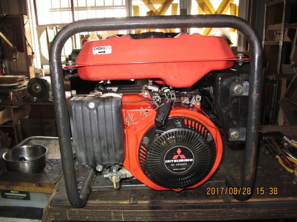IMG_3447.JPG - 建生工坊 - 高雄 工具出租 - 日本製造 MITSUBISHI 三菱 MGE 3000 - 四行程