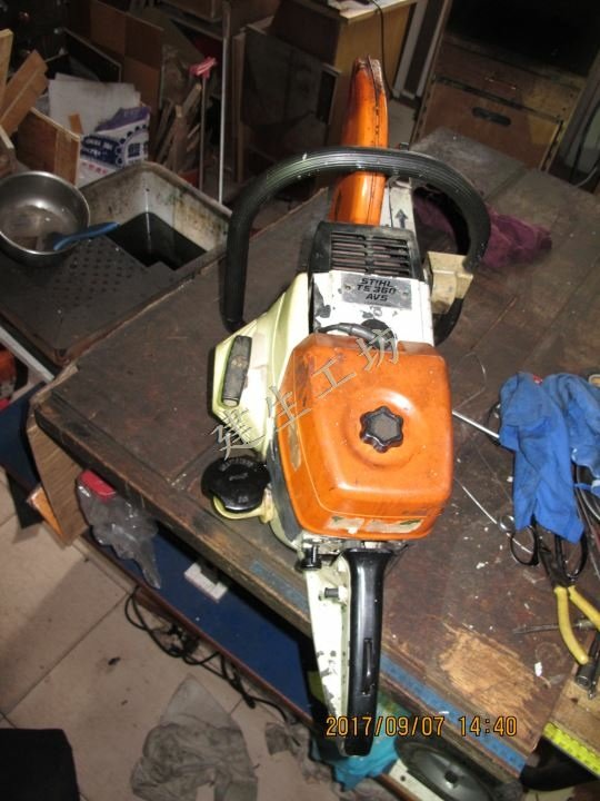 IMG_3470.JPG - 建生工坊 - 高雄 工具出租 - 德國製造 STIHL 斯蒂爾 TS 360 - 二行程 引擎 切割