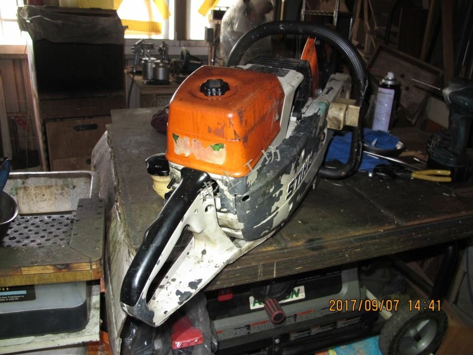 IMG_3474.JPG - 建生工坊 - 高雄 工具出租 - 德國製造 STIHL 斯蒂爾 TS 360 - 二行程 引擎 切割