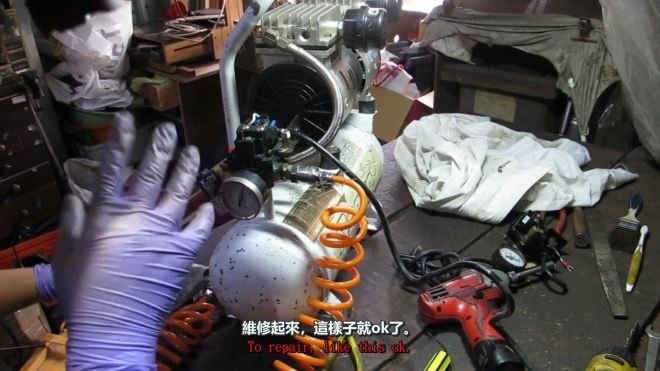 2019年12月31日 ASEKO 雅士客 OLF-2008 無油式 空壓機 維修過程 初學者篇 影片過程 Part 3。.mp4_000077444.jpg