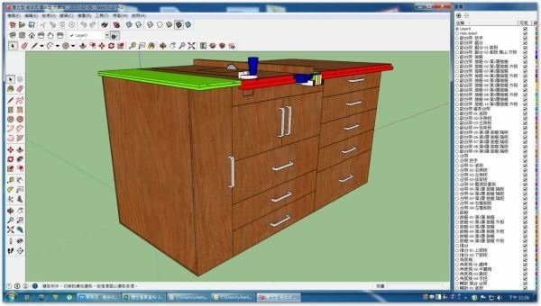 個人簡易草圖設計-第02篇- 直立型 組合式 推台型 大鋸台