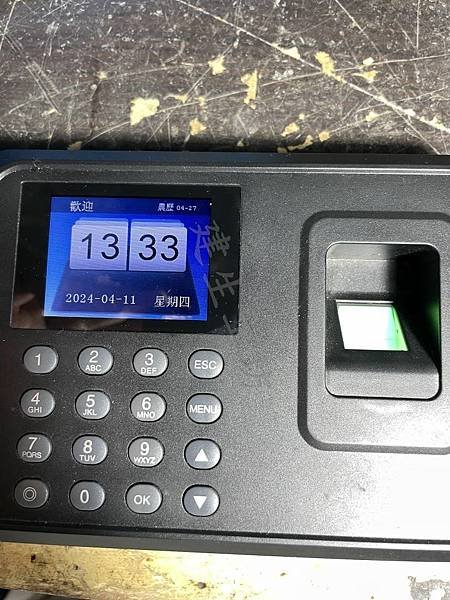 高雄 小港區 桂林 - 2手 指紋考勤終端機 8成新 出售 