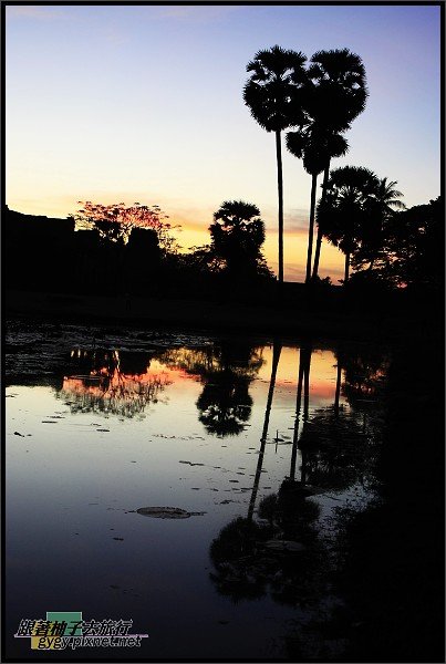 【小吳哥Angkor Wat 】蓮花池倒影.jpg