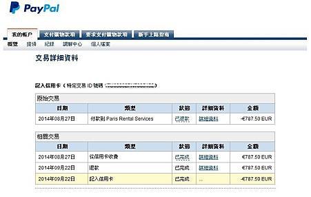 paypal退款