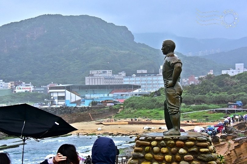 野柳地質公園:林添禎銅像