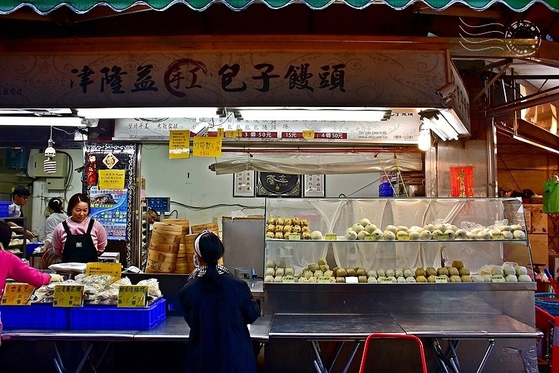 永春黃昏市場:津隆益手工包子饅頭