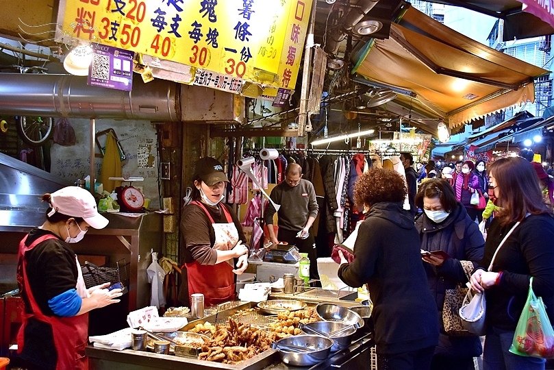 永春黃昏市場:東加炸雞