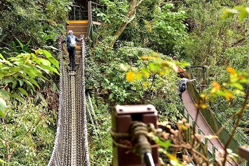 小錐麓步道:吊橋