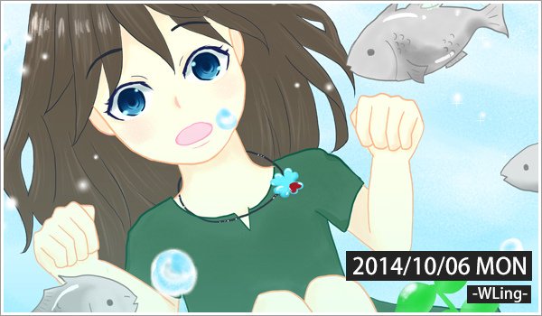 20141006水族箱少女