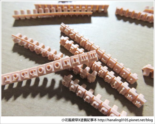 自由拼貼字母數字印章06