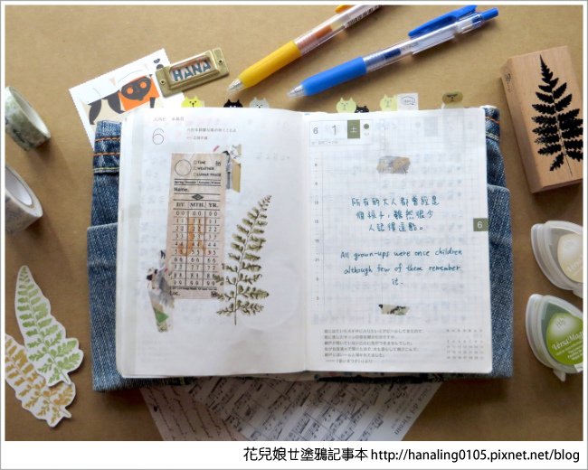 小花的2019HOBO手帳4-6月分享