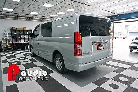 TOYOTA HIACE 安卓主機+1080P環景輔助