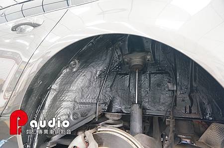 AUDI A7 四輪隔音工程