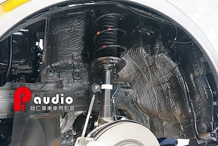 HONDA CRV 六代 四輪隔音工程