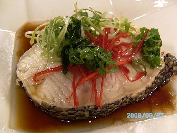 清蒸圓鱈