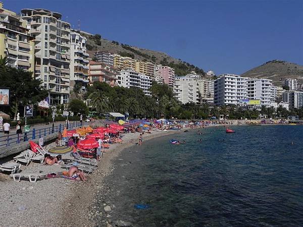 Saranda 的海邊