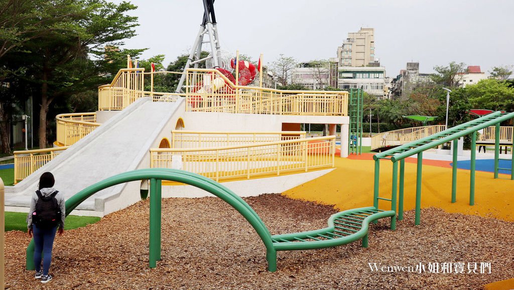 天母運動公園兒童遊戲場 天母夢想親子樂園 棒球溜滑梯台北特色公園