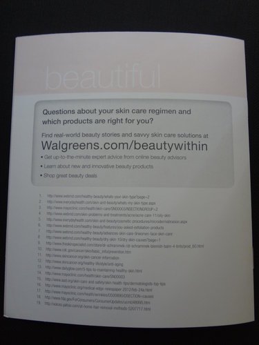 Walgreens Skin Care Guide DM 15