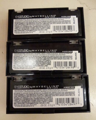 Maybelline Eyestudio Color Plush Eye Sahdow 2012 Fall新色 2