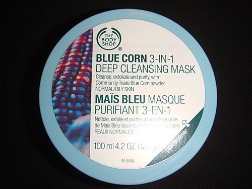 The Body Shop Blue Corn 3 in 1 Deep Cleansing Mask 2.jpg