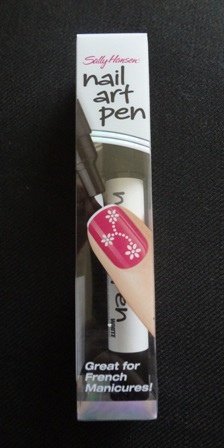 Sally Hansen Nail Art Pen，色號01 White (凹凹照 1).JPG