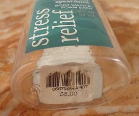 Bath and Body Works Aromatherapy Eucalyptus Spearmint Body Wash &amp; Foam Bath(旅行用包裝)(凹凹照 4).JPG