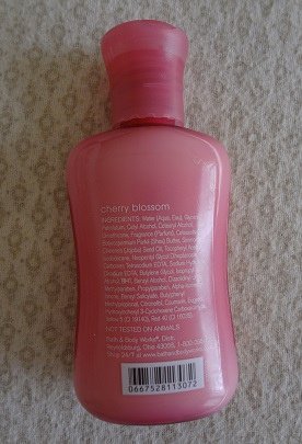 Bath &amp; Body Works Body Lotion, Cherry Blossom 4.JPG