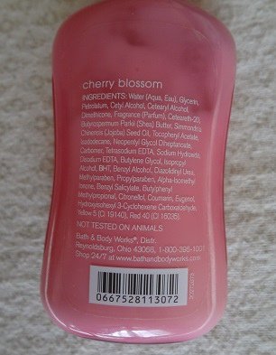 Bath &amp; Body Works Body Lotion, Cherry Blossom 5.JPG