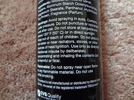 CVS Pharmacy Dry Shampoo For Dry To Normal Hair 4.JPG