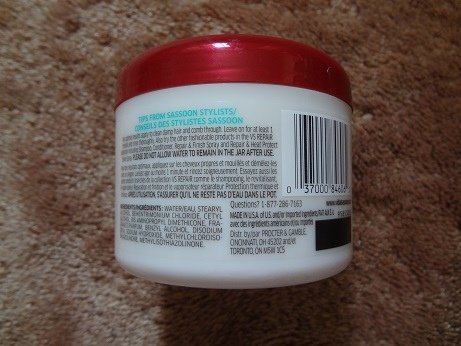 Vidal Sassoon Pro Series One Minute Mask (Restoring Repair) 2.JPG