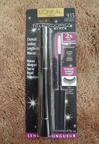 L%5COreal Telescopic Carbon Black Mascara, 935 Carbon Black 1.JPG