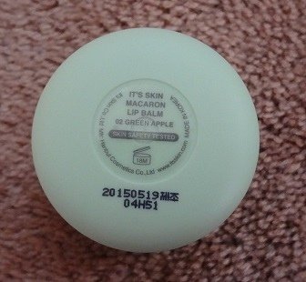 It%5Cs Skin Macaron Lip Balm, Green Apple 6.JPG